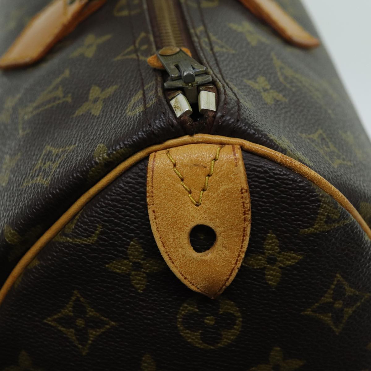 LOUIS VUITTON Monogram Speedy 35 Hand Bag M41524 LV 70768
