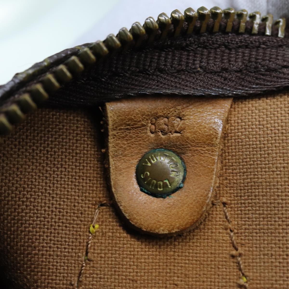 LOUIS VUITTON Monogram Speedy 35 Hand Bag M41524 LV 70768