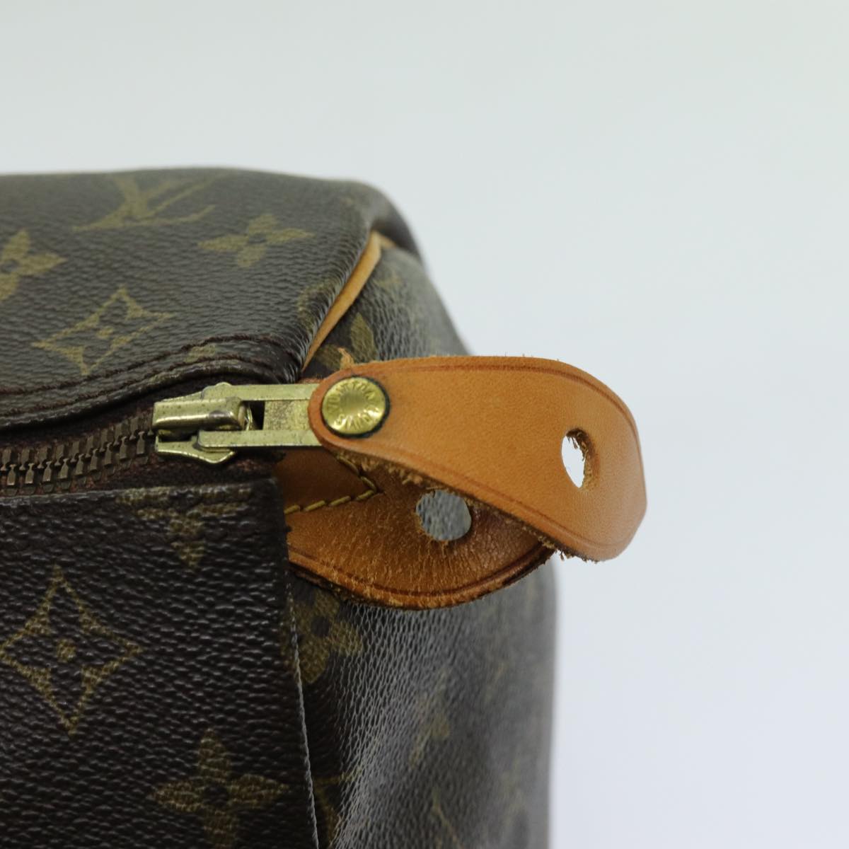 LOUIS VUITTON Monogram Speedy 35 Hand Bag M41524 LV 70770