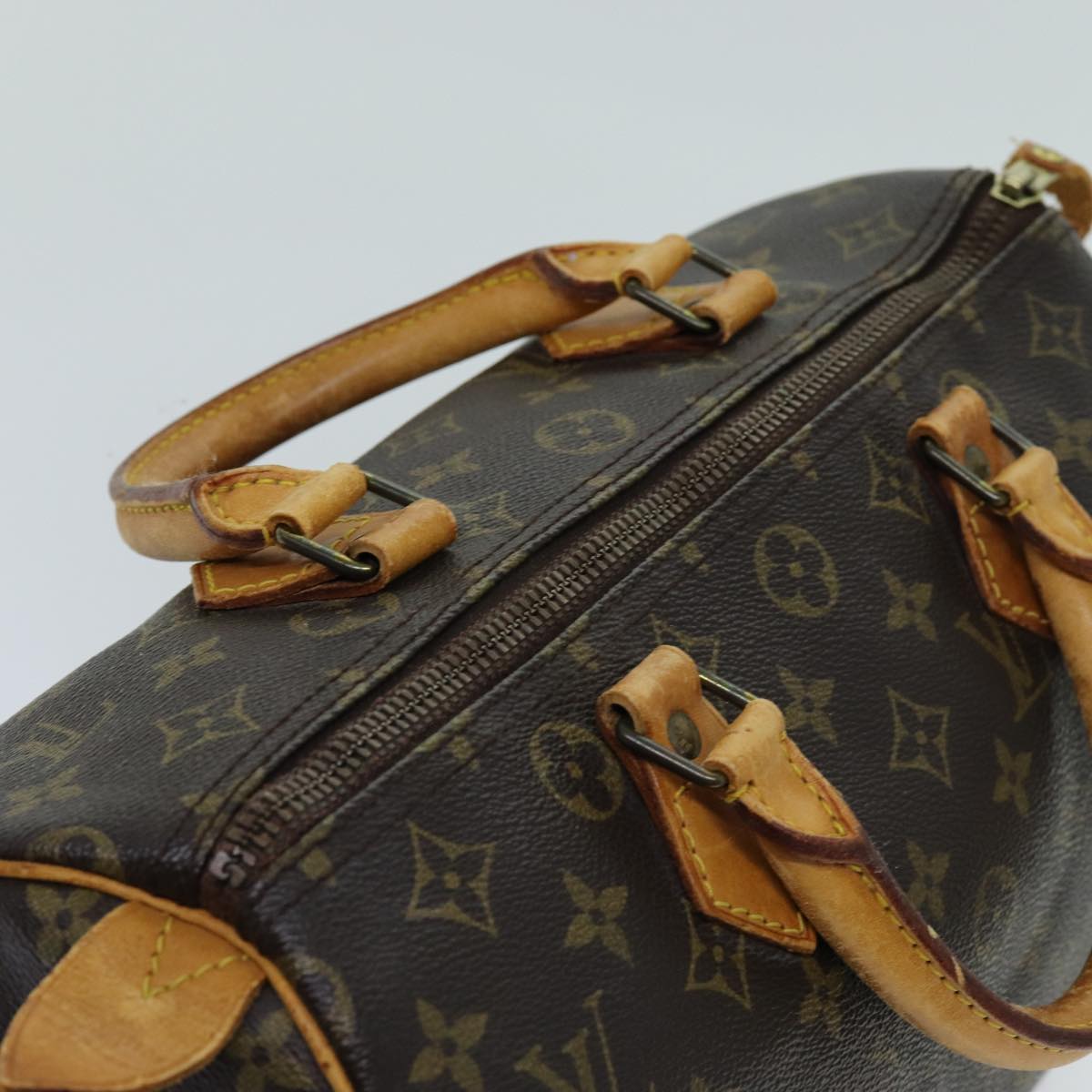 LOUIS VUITTON Monogram Speedy 35 Hand Bag M41524 LV 70770