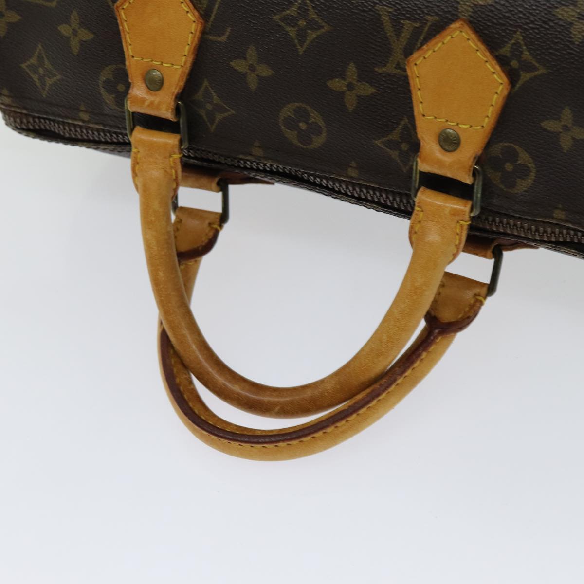 LOUIS VUITTON Monogram Speedy 35 Hand Bag M41524 LV 70770