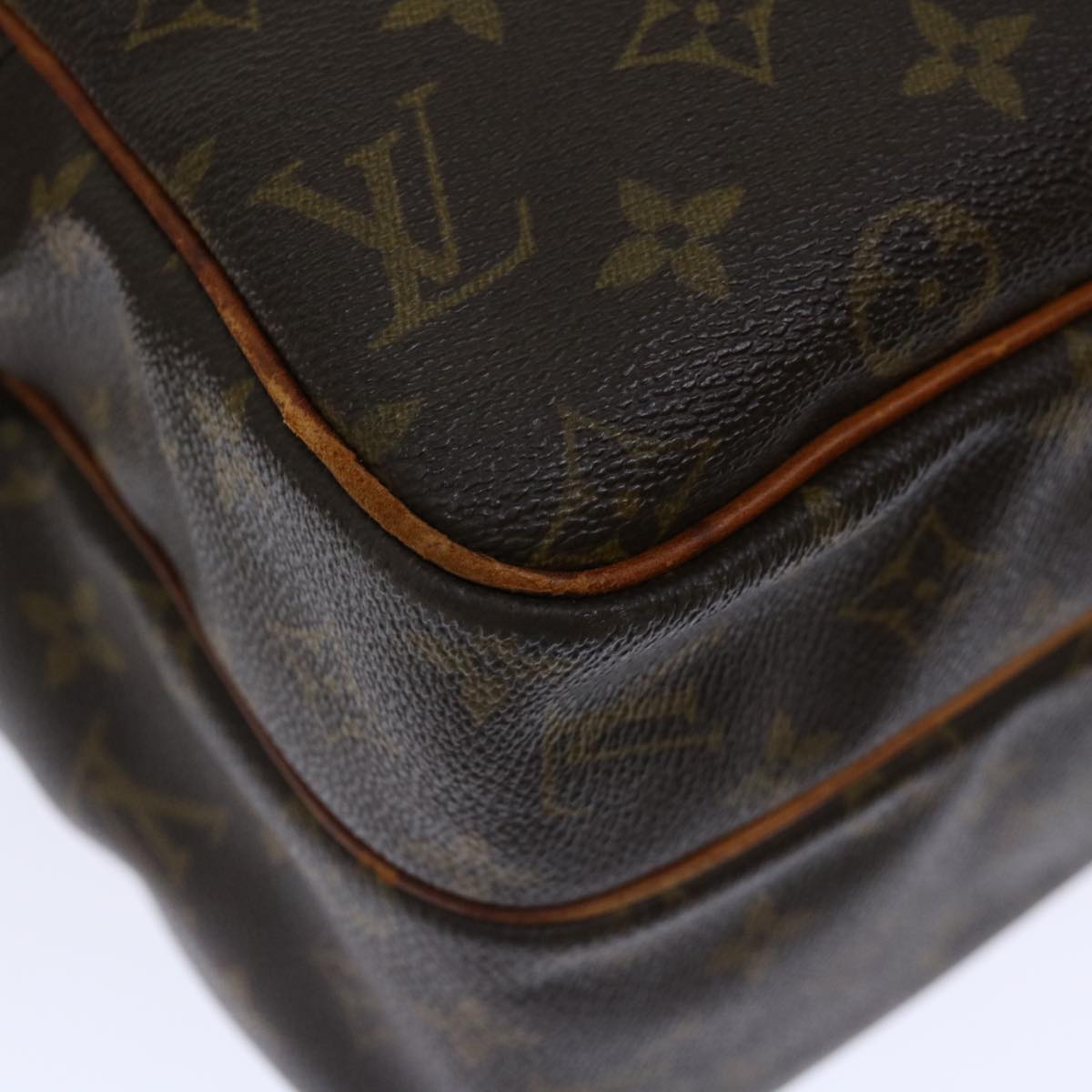 LOUIS VUITTON Monogram Reporter GM Shoulder Bag M45252 LV 70787