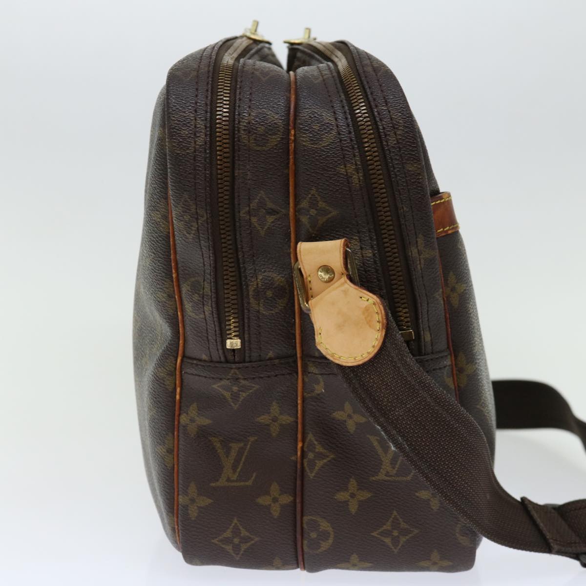 LOUIS VUITTON Monogram Reporter GM Shoulder Bag M45252 LV 70787