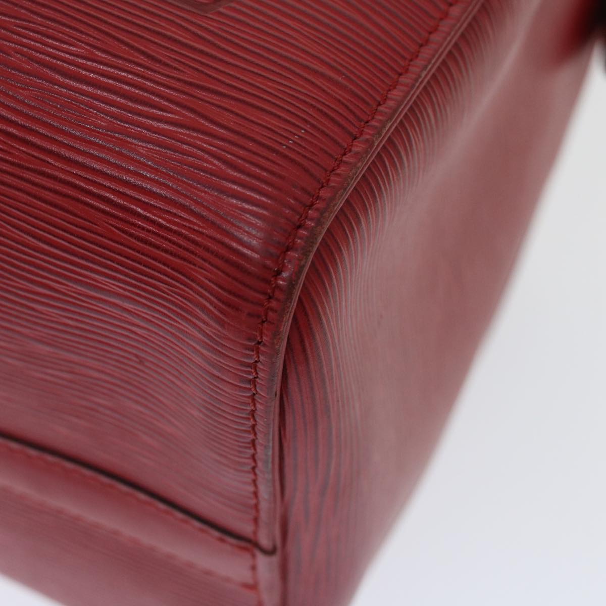 LOUIS VUITTON Epi Speedy 35 Hand Bag Castilian Red M42997 LV 70795
