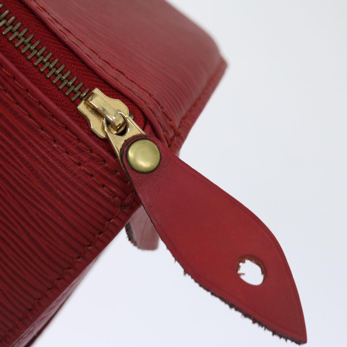 LOUIS VUITTON Epi Speedy 35 Hand Bag Castilian Red M42997 LV 70795