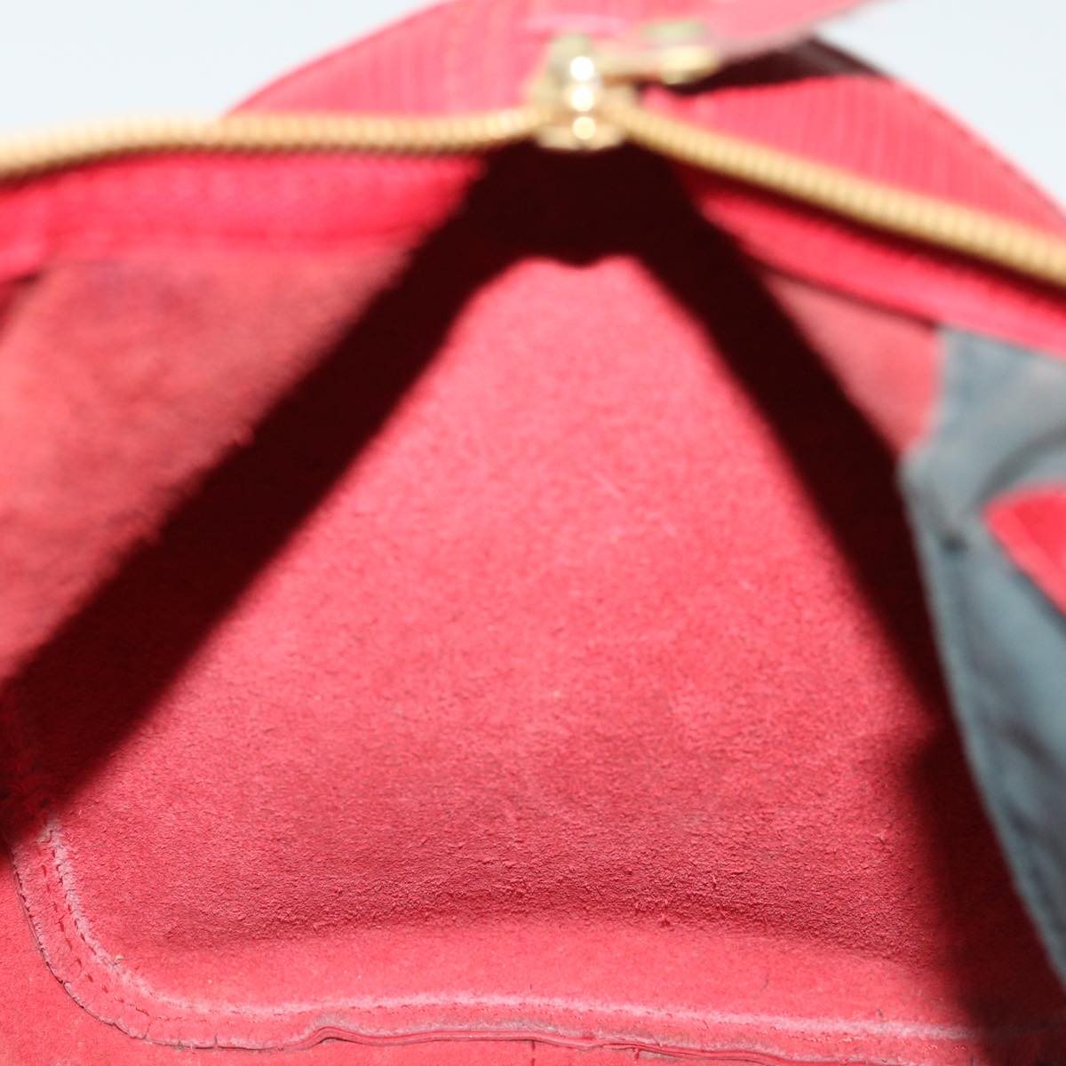 LOUIS VUITTON Epi Speedy 35 Hand Bag Castilian Red M42997 LV 70795
