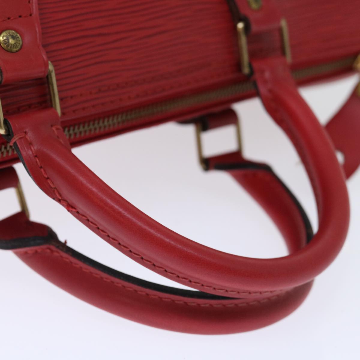 LOUIS VUITTON Epi Speedy 35 Hand Bag Castilian Red M42997 LV 70795