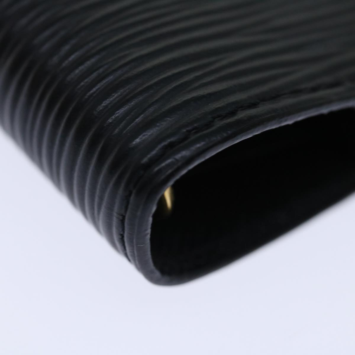 LOUIS VUITTON Epi Agenda PM Day Planner Cover Black R20052 LV 70796