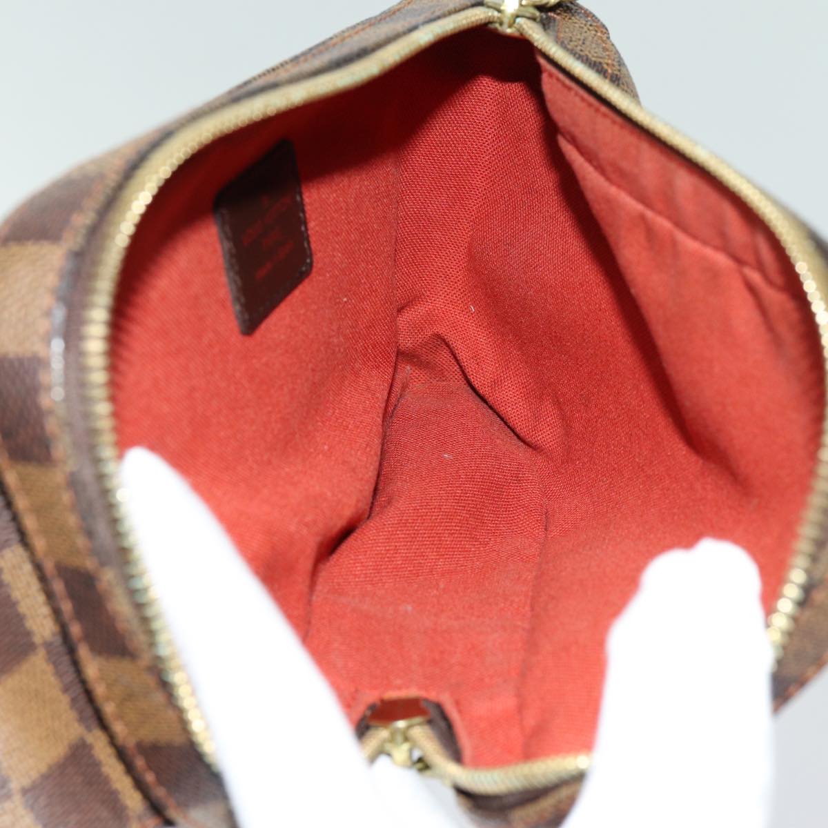 LOUIS VUITTON Damier Ebene Geronimos Shoulder Bag N51994 LV 70799