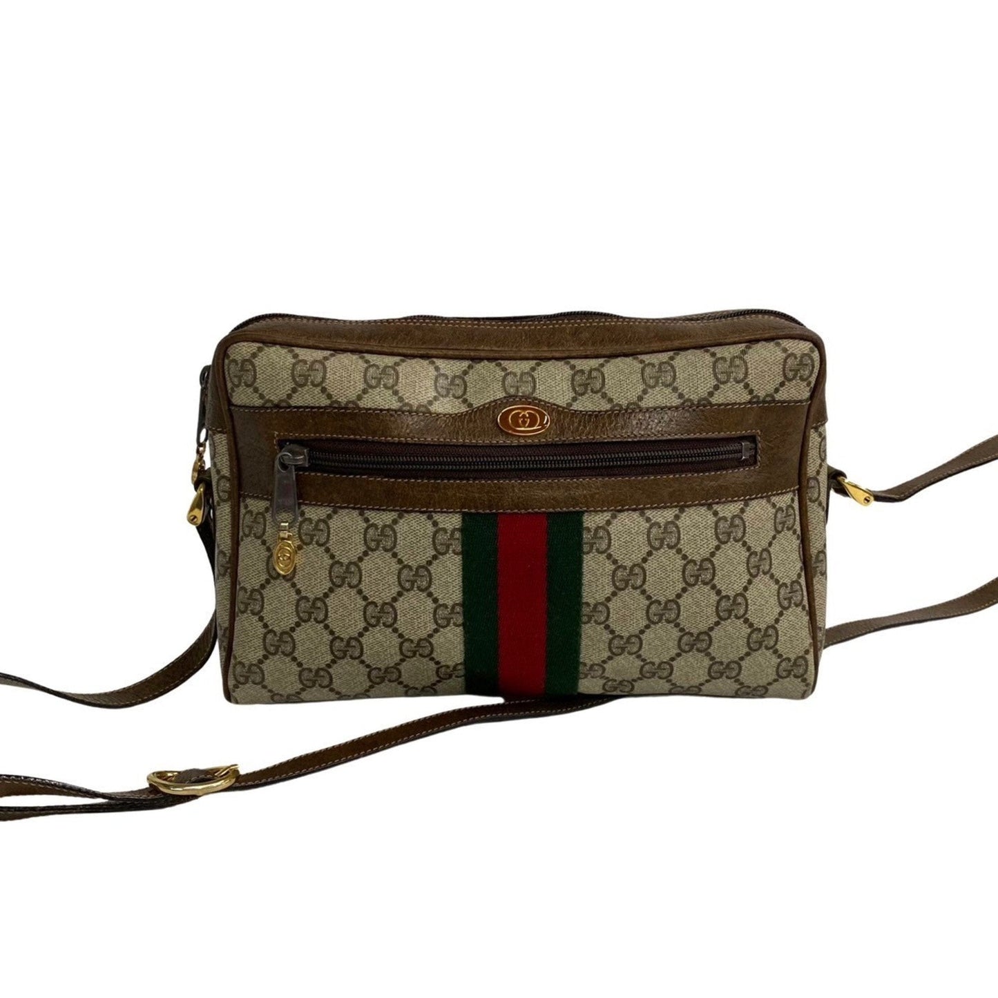 Luxury Gucci Trending 2025 Ophidia  Canvas Shoulder Bag ()