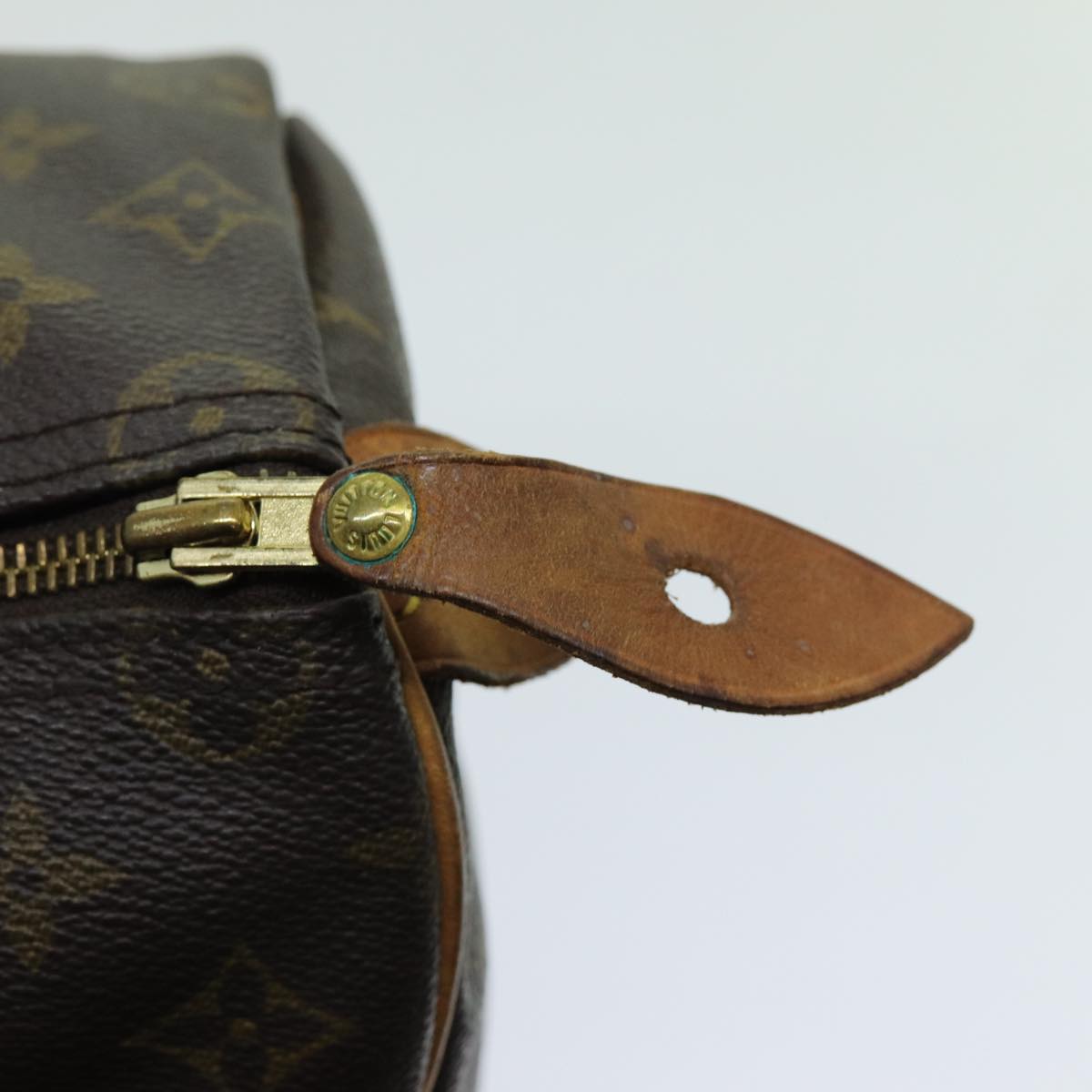 LOUIS VUITTON Monogram Speedy 35 Hand Bag M41524 LV 70808