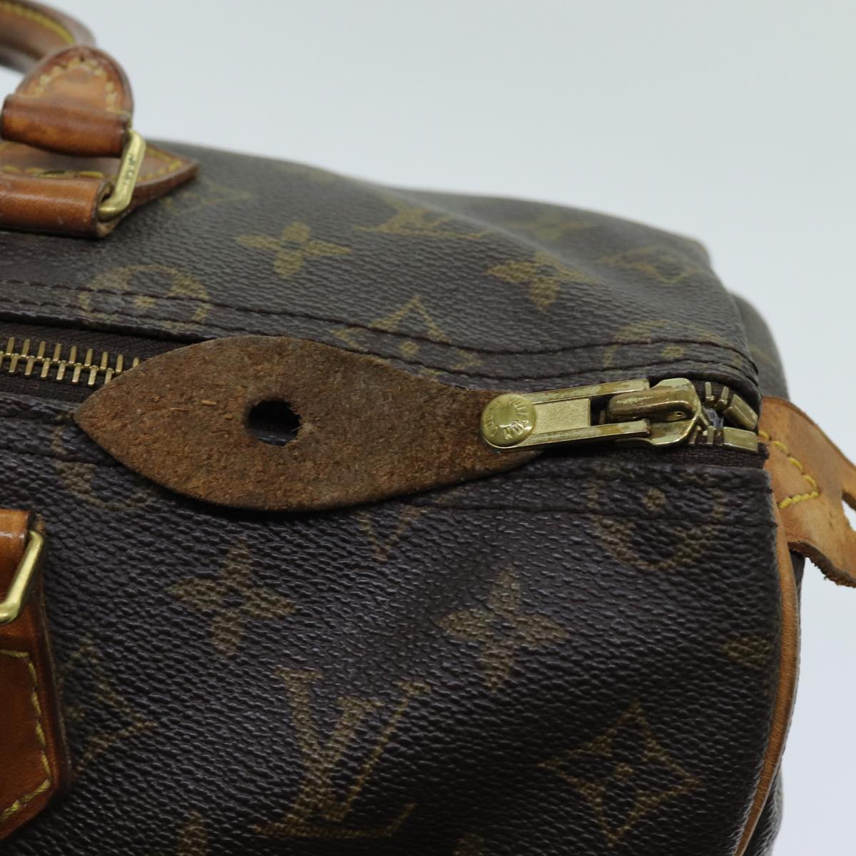 LOUIS VUITTON Monogram Speedy 35 Hand Bag M41524 LV 70808