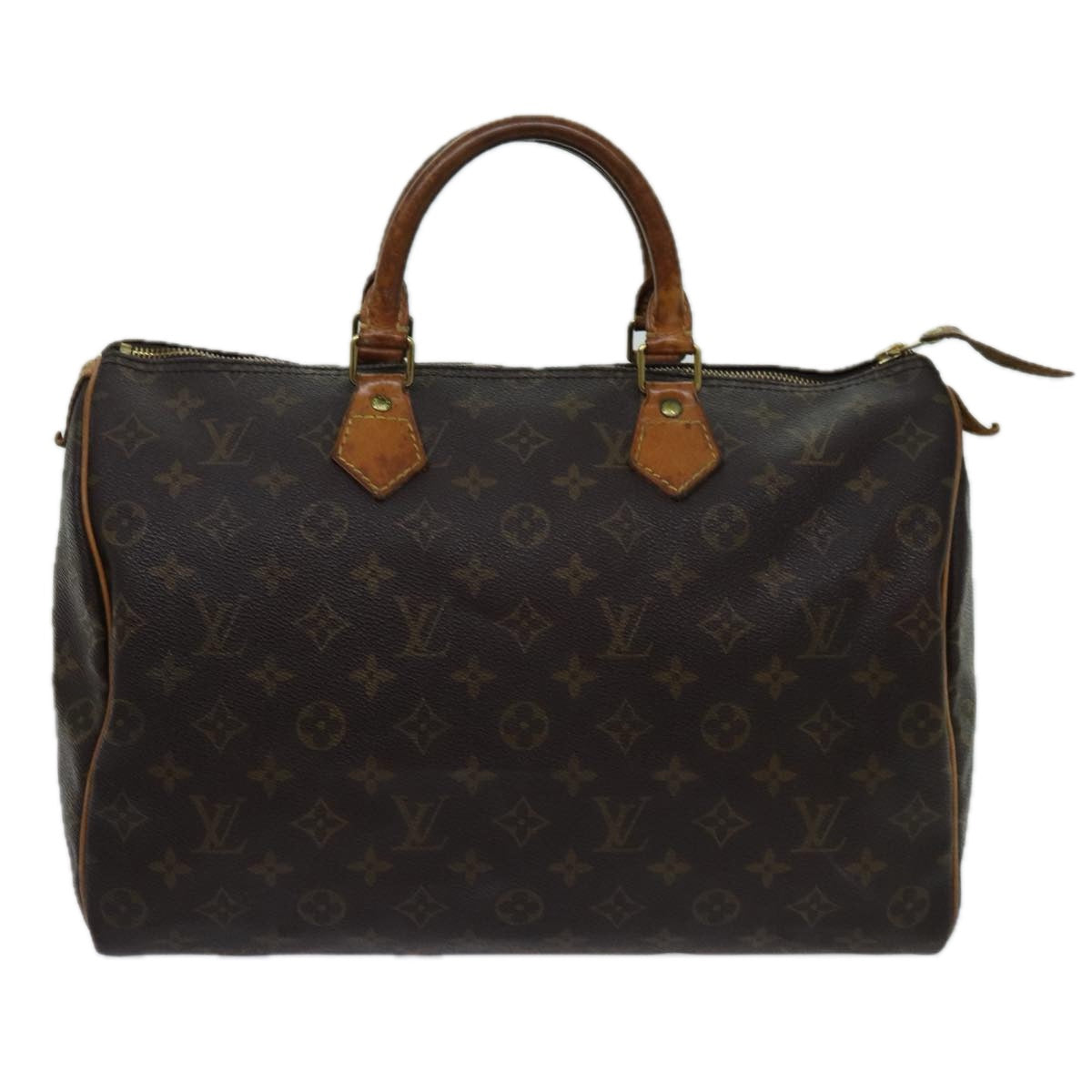 LOUIS VUITTON Monogram Speedy 35 Hand Bag M41524 LV 70808