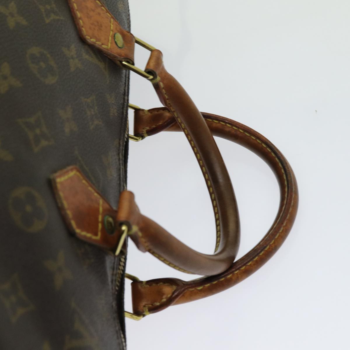 LOUIS VUITTON Monogram Speedy 35 Hand Bag M41524 LV 70808