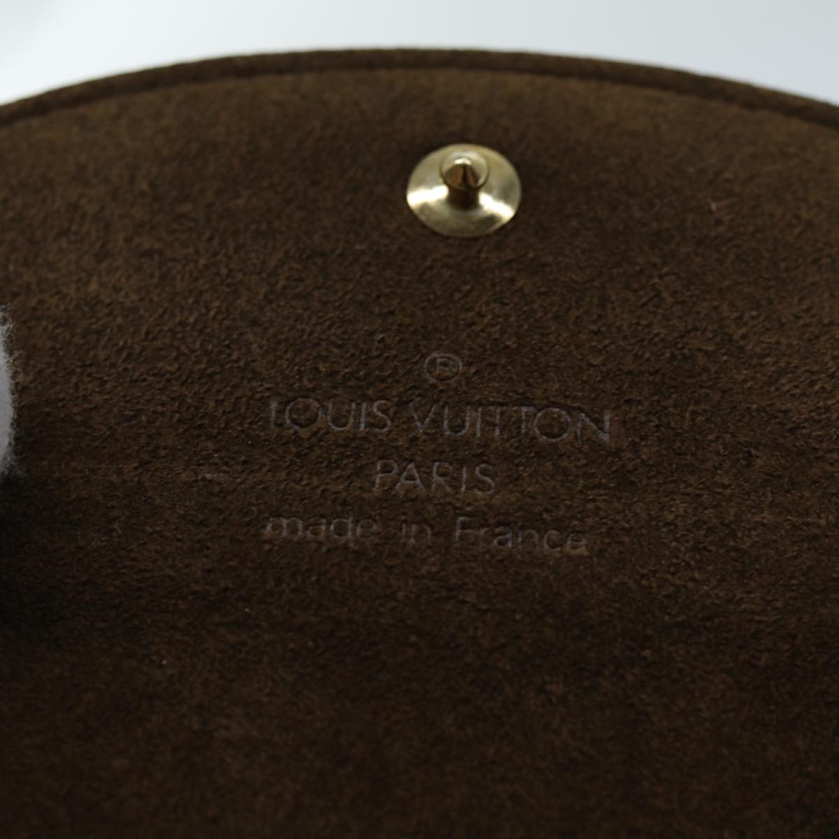 LOUIS VUITTON Damier Ebene Cuff Case Cuffs M30964 LV 70816