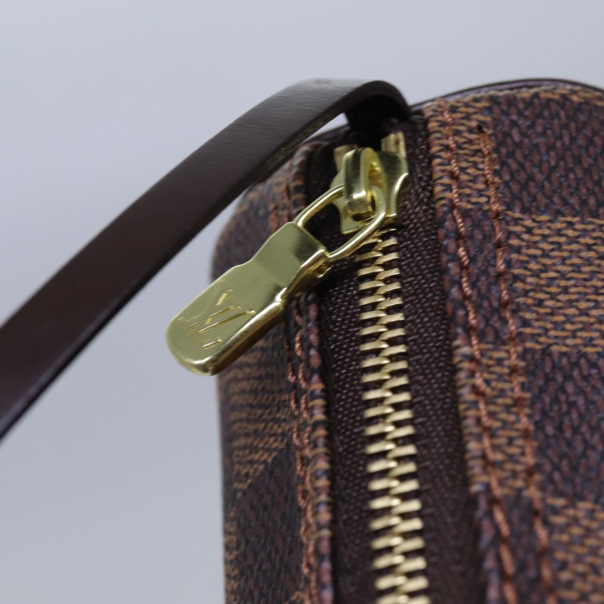 LOUIS VUITTON Damier Ebene Papillon 30 Hand Bag N51303 LV 70833A
