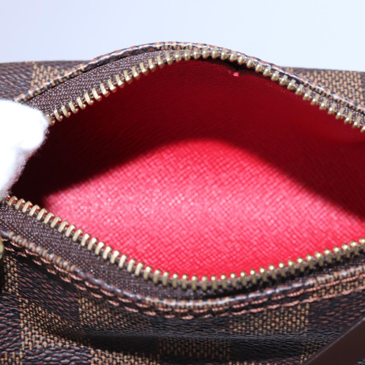 LOUIS VUITTON Damier Ebene Papillon 30 Hand Bag N51303 LV 70833A