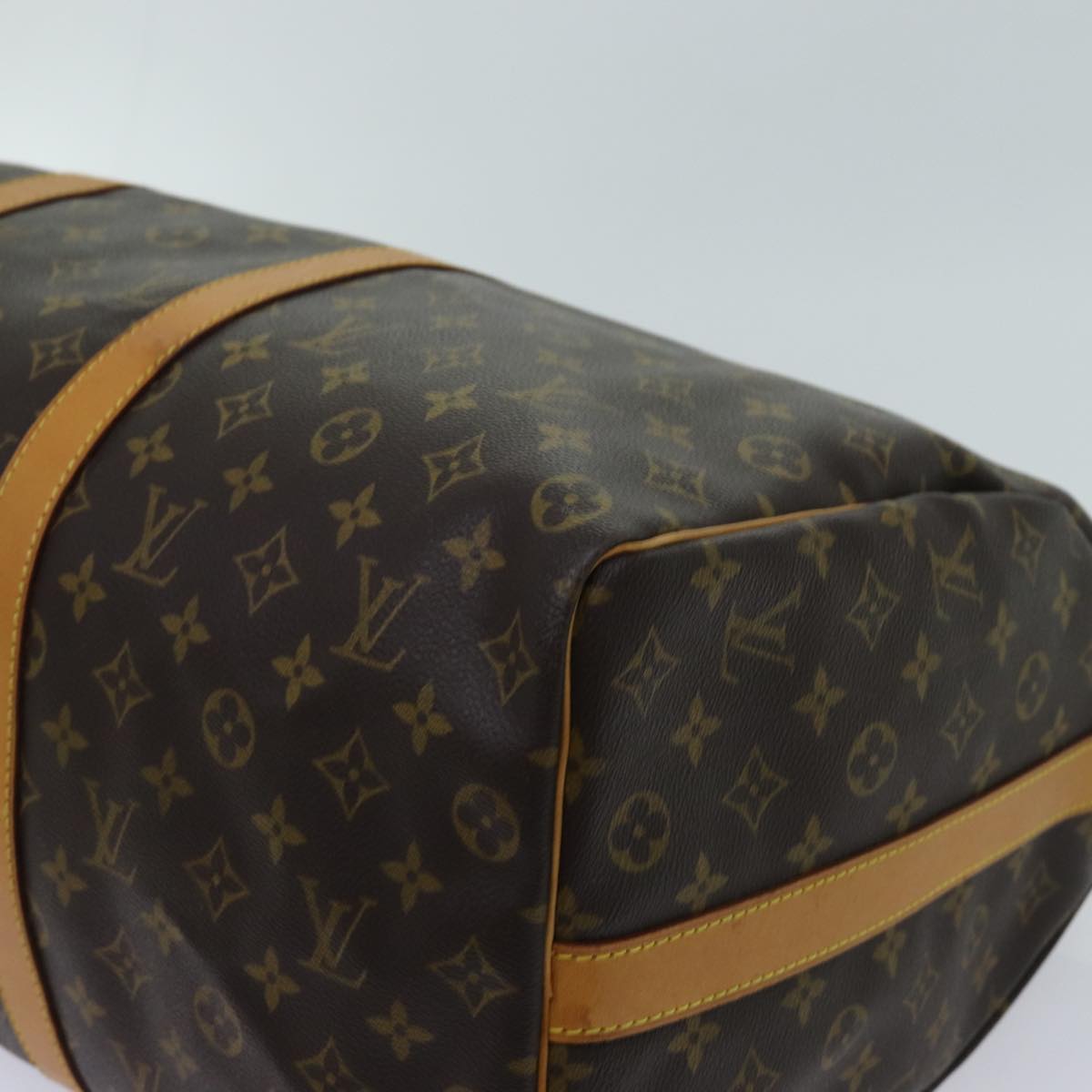 LOUIS VUITTON Monogram Keepall Bandouliere 50 Boston Bag M41416 LV 70834