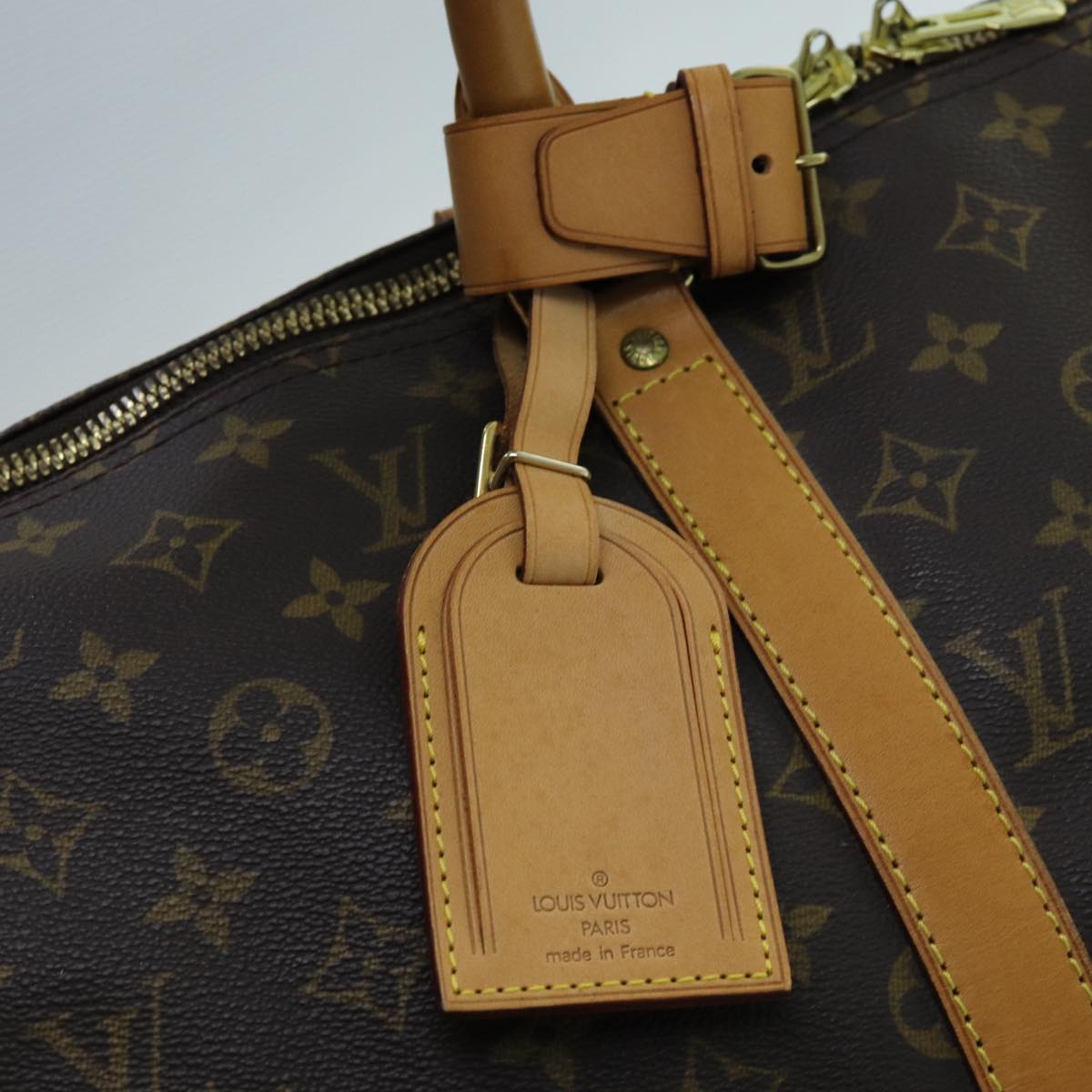 LOUIS VUITTON Monogram Keepall Bandouliere 50 Boston Bag M41416 LV 70834