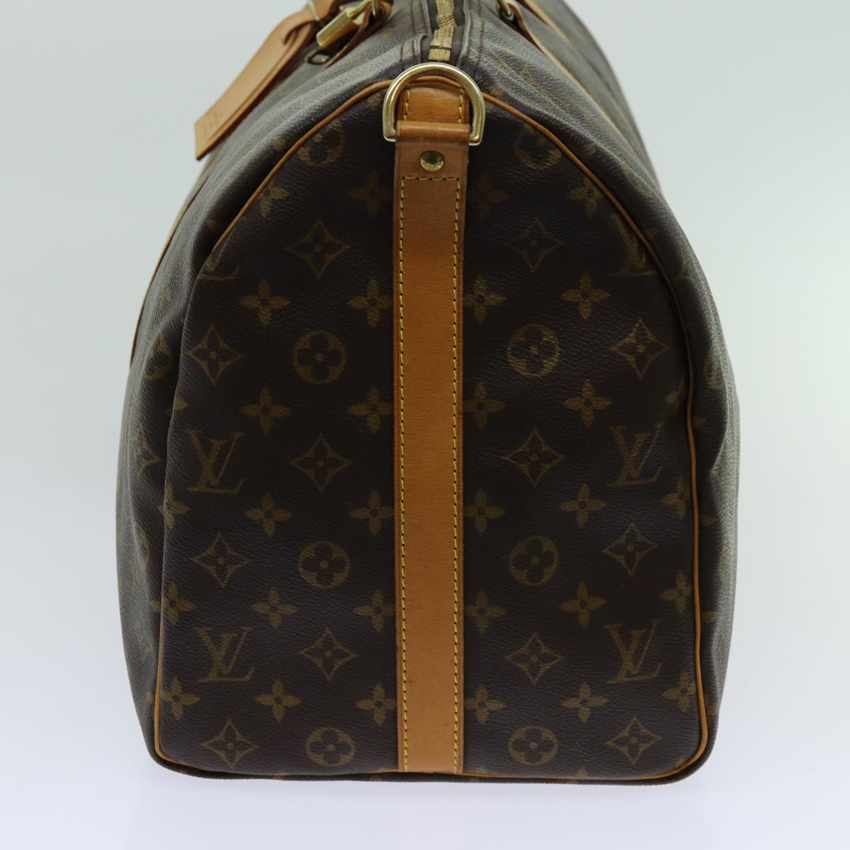 LOUIS VUITTON Monogram Keepall Bandouliere 50 Boston Bag M41416 LV 70834