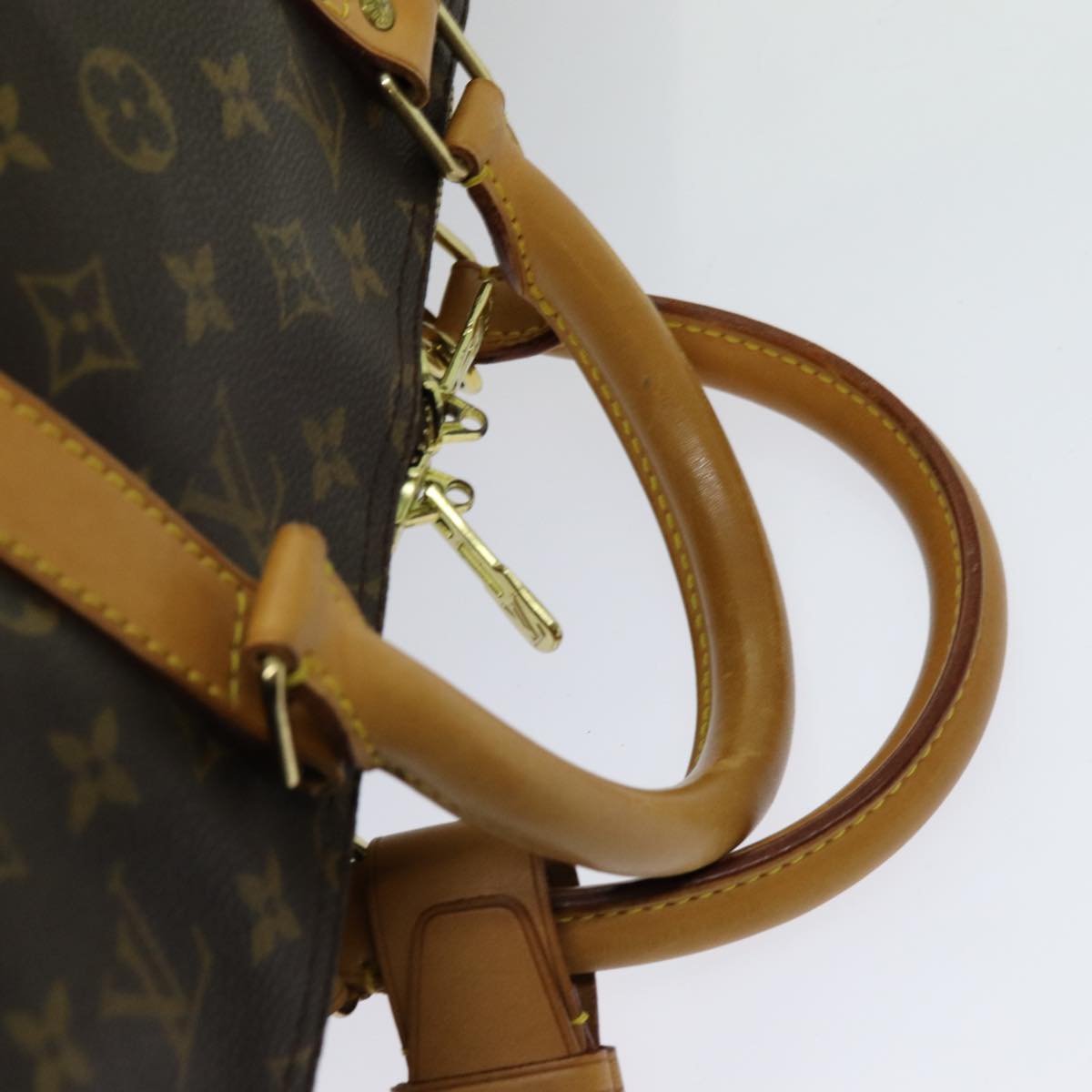 LOUIS VUITTON Monogram Keepall Bandouliere 50 Boston Bag M41416 LV 70834