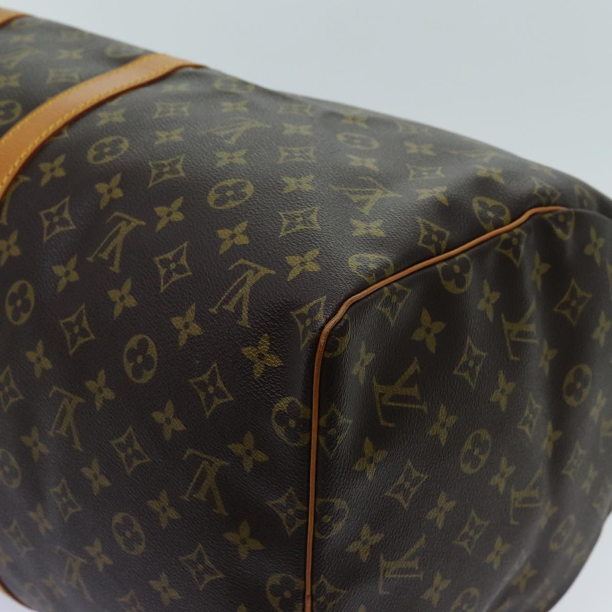 LOUIS VUITTON Monogram Keepall 55 Boston Bag M41424 LV 70835