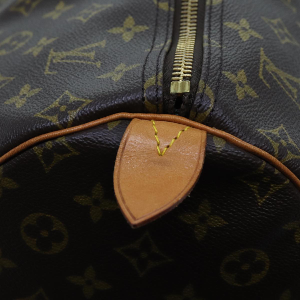 LOUIS VUITTON Monogram Keepall 55 Boston Bag M41424 LV 70835