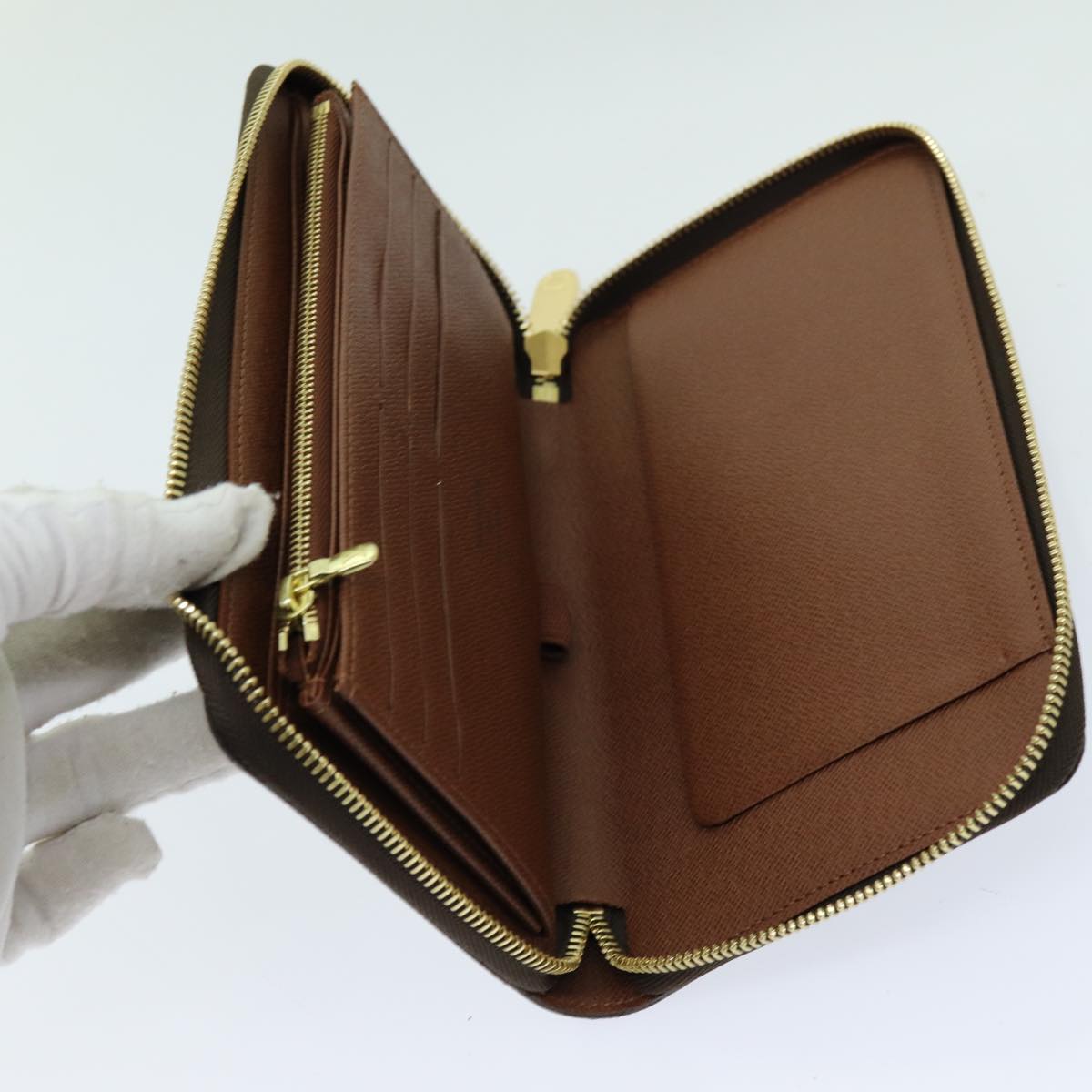 LOUIS VUITTON Monogram Zippy Organizer Long Wallet M62581 LV 70837A