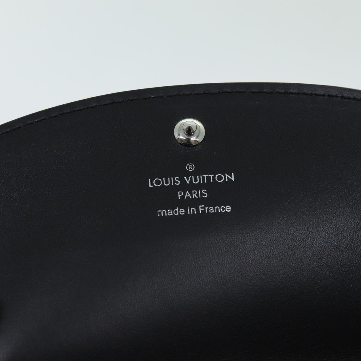 LOUIS VUITTON Mahina Portefeuille Iris Compact Wallet Noir M62540 LV 70838A