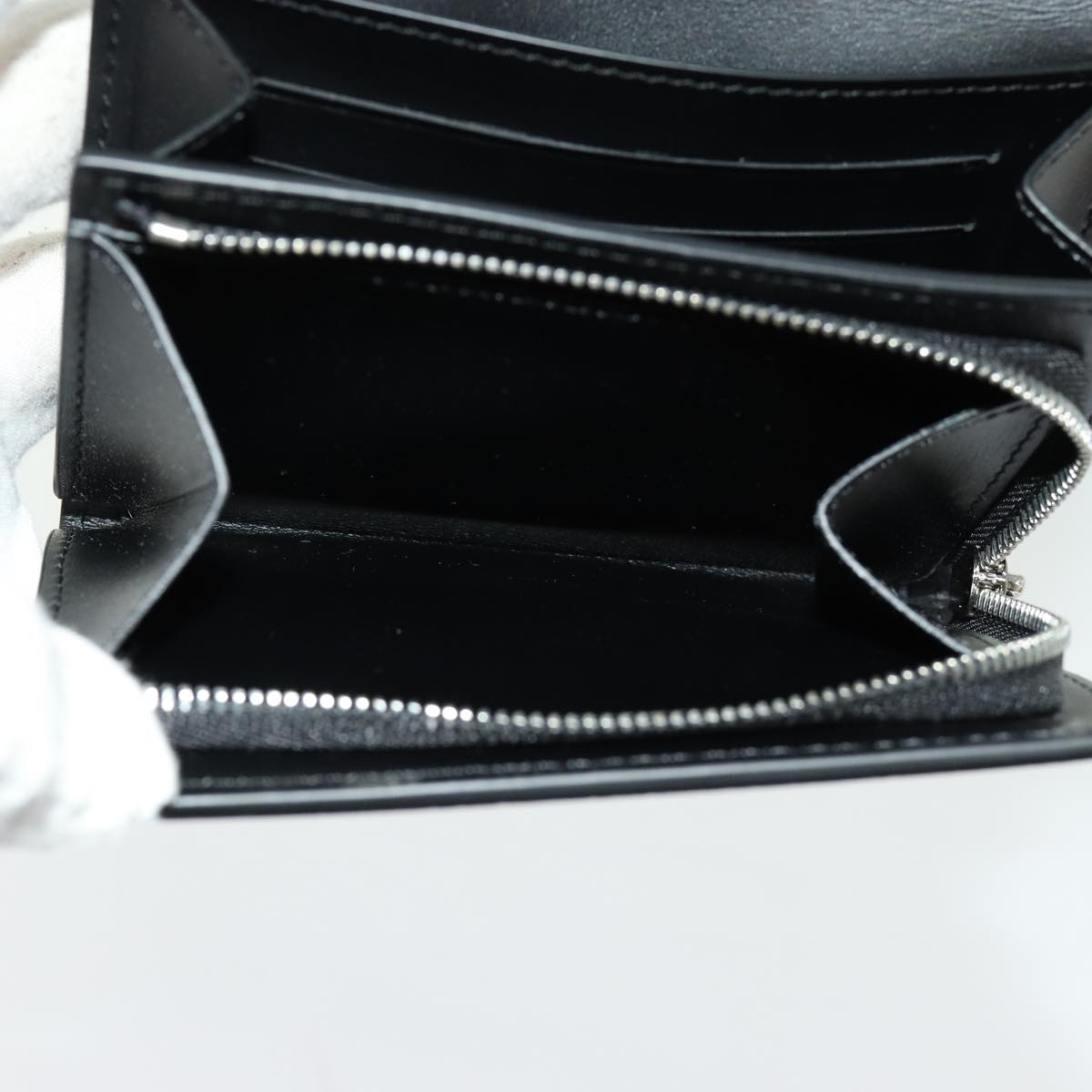 LOUIS VUITTON Mahina Portefeuille Iris Compact Wallet Noir M62540 LV 70838A
