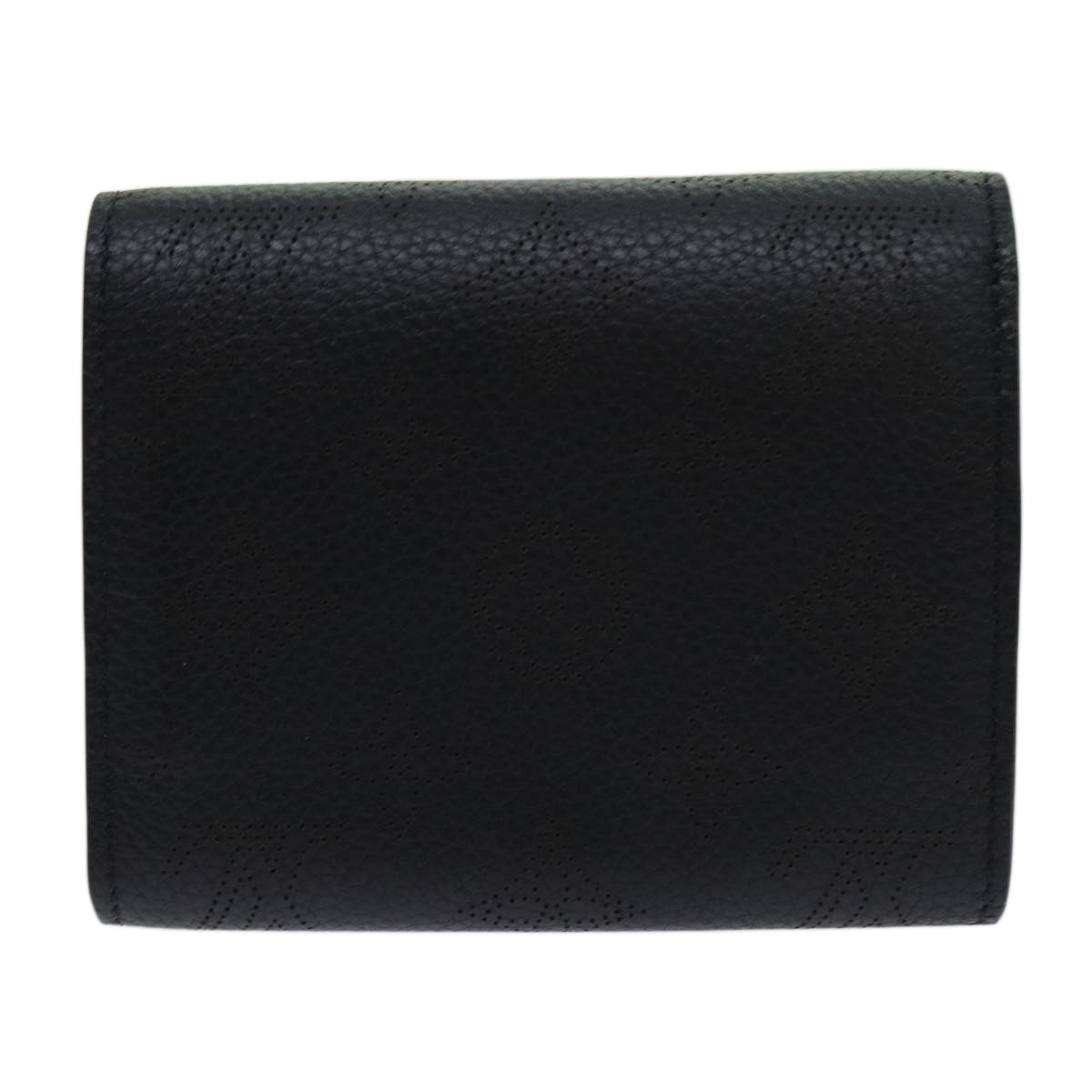 LOUIS VUITTON Mahina Portefeuille Iris Compact Wallet Noir M62540 LV 70838A
