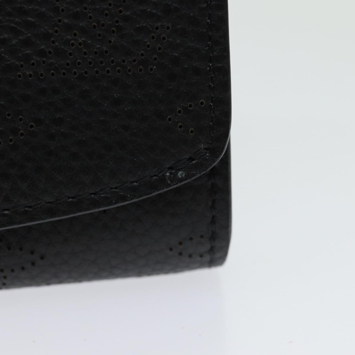 LOUIS VUITTON Mahina Portefeuille Iris Compact Wallet Noir M62540 LV 70838A