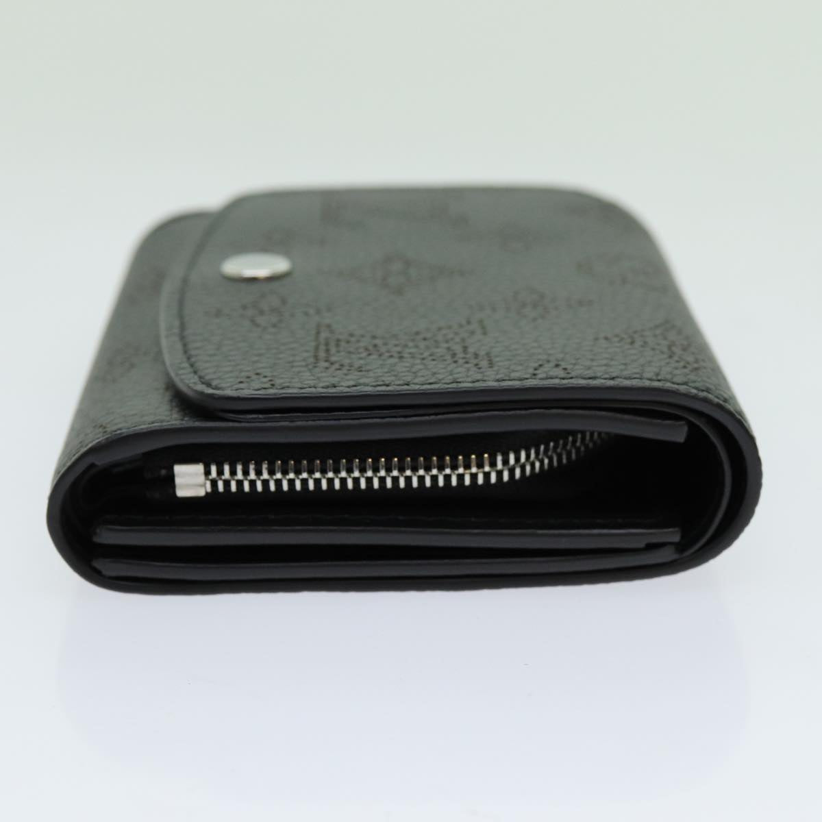 LOUIS VUITTON Mahina Portefeuille Iris Compact Wallet Noir M62540 LV 70838A