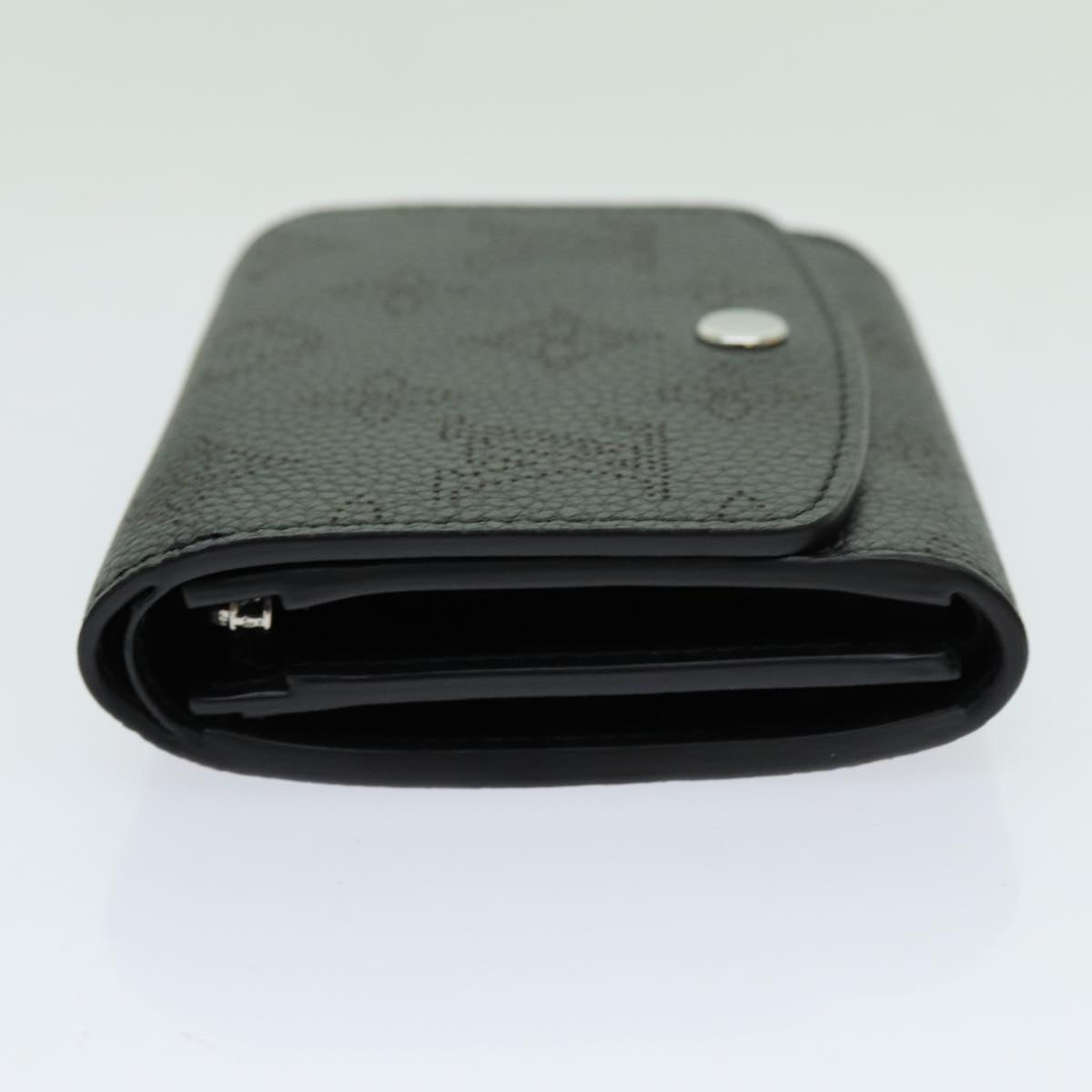 LOUIS VUITTON Mahina Portefeuille Iris Compact Wallet Noir M62540 LV 70838A