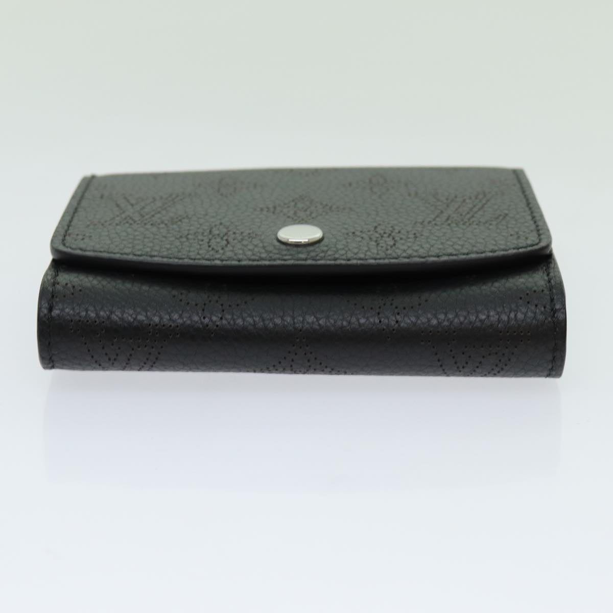 LOUIS VUITTON Mahina Portefeuille Iris Compact Wallet Noir M62540 LV 70838A