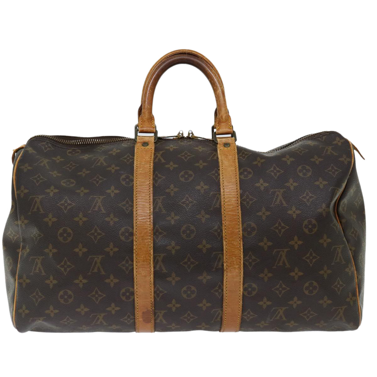LOUIS VUITTON Monogram Keepall 45 Boston Bag M41428 LV 70840