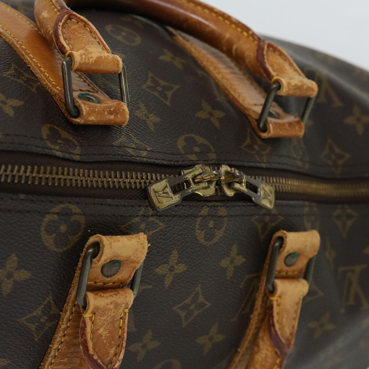 LOUIS VUITTON Monogram Keepall 45 Boston Bag M41428 LV 70840