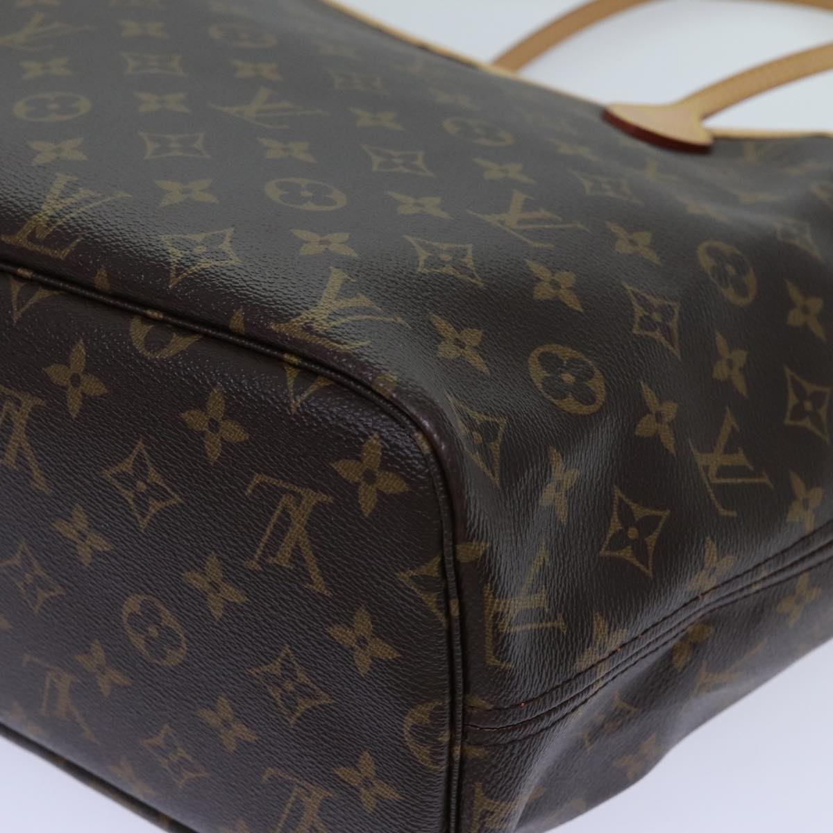 LOUIS VUITTON Monogram Neverfull MM Tote Bag M40156 LV 70859SA