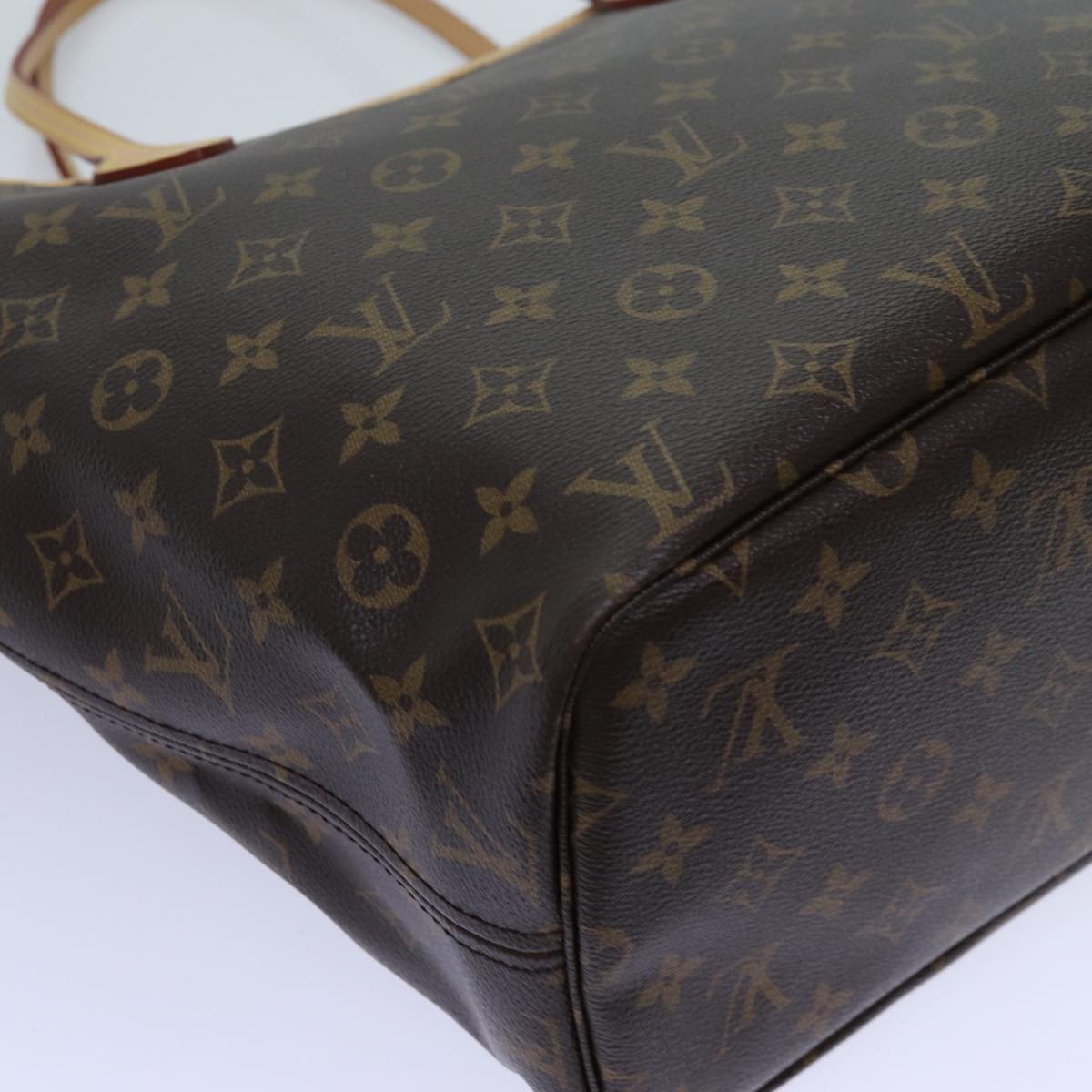 LOUIS VUITTON Monogram Neverfull MM Tote Bag M40156 LV 70859SA