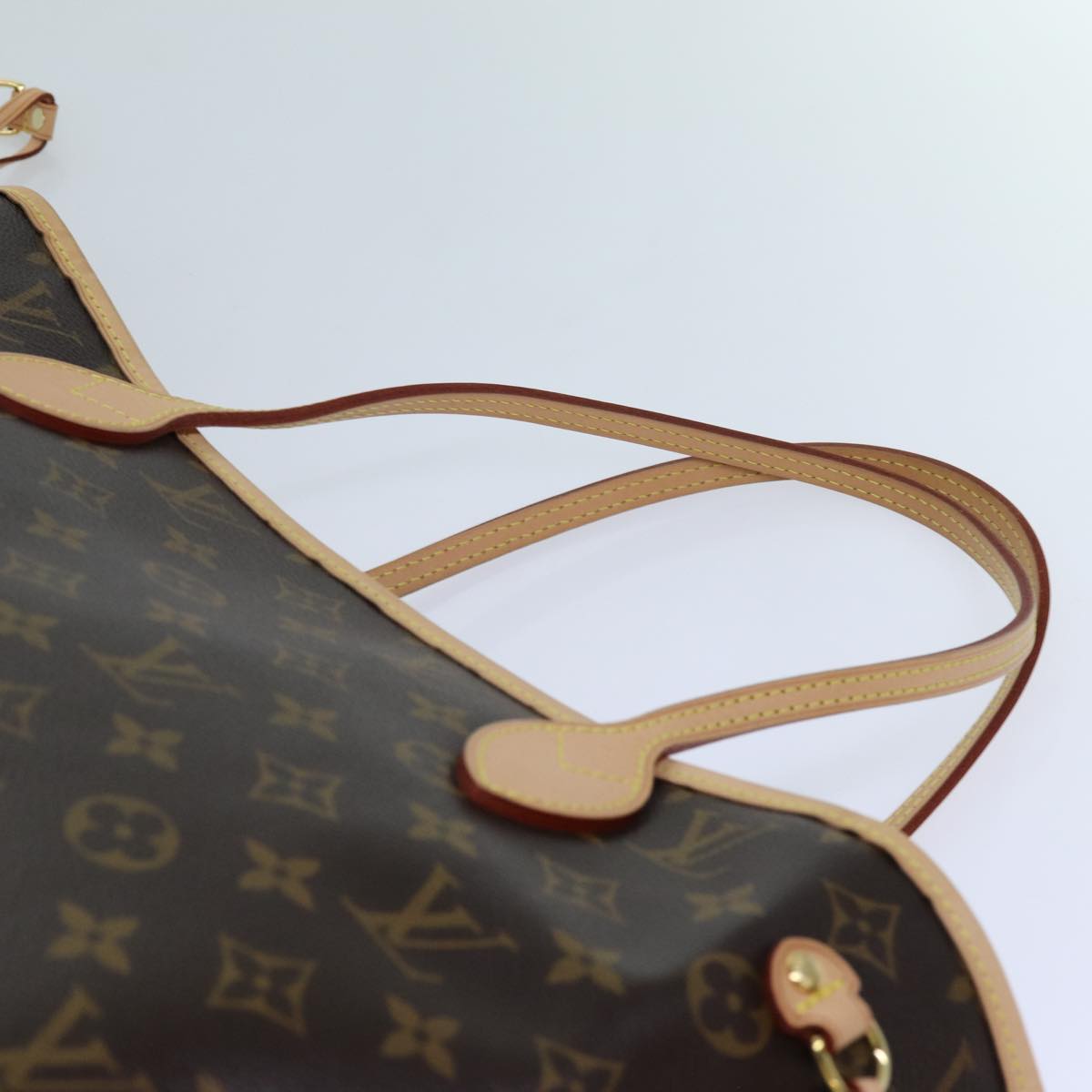 LOUIS VUITTON Monogram Neverfull MM Tote Bag M40156 LV 70859SA