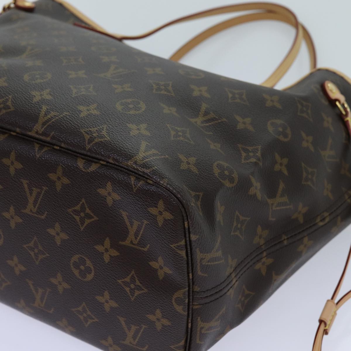 LOUIS VUITTON Monogram Neverfull MM Tote Bag M40156 LV 70859SA