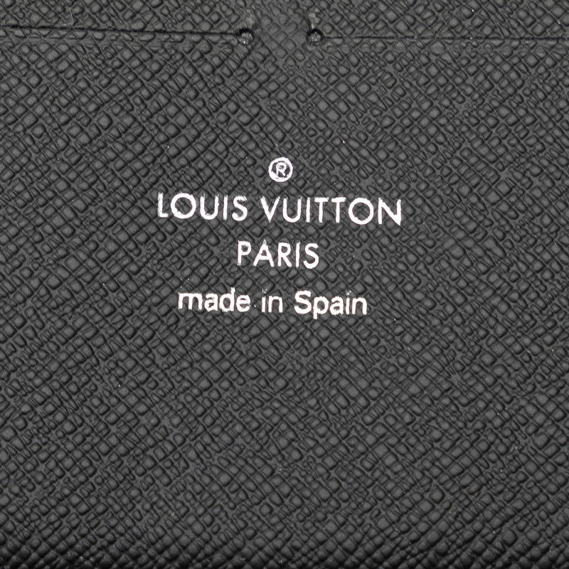 Louis Vuitton Monogram Zippie Organizer NM Roundfassner Long Wallet M82081 Eclipse Black PVC Leather  Louis Vuitton