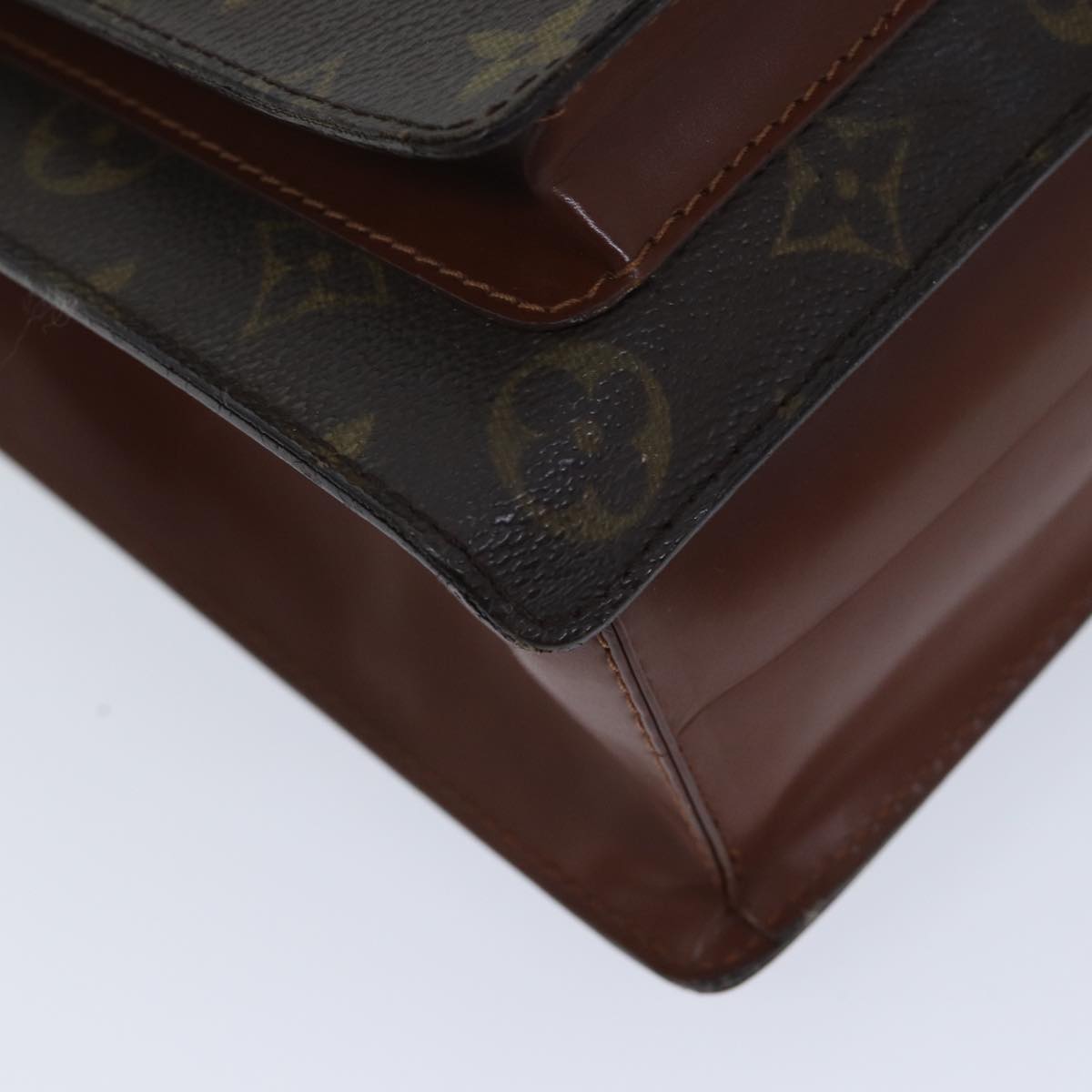 LOUIS VUITTON Monogram Monceau 28 Hand Bag 2way M51185 LV 70947