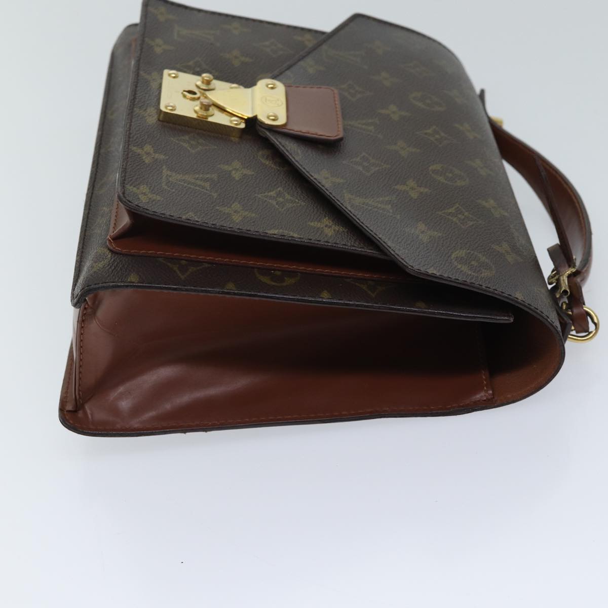 LOUIS VUITTON Monogram Monceau 28 Hand Bag 2way M51185 LV 70947