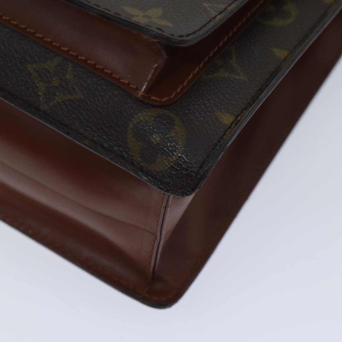 LOUIS VUITTON Monogram Monceau 28 Hand Bag 2way M51185 LV 70947