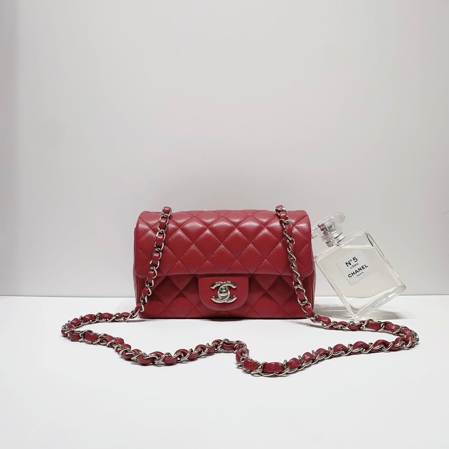 No.4272-Chanel Rectangular Timeless Classic Flap Mini 20cm