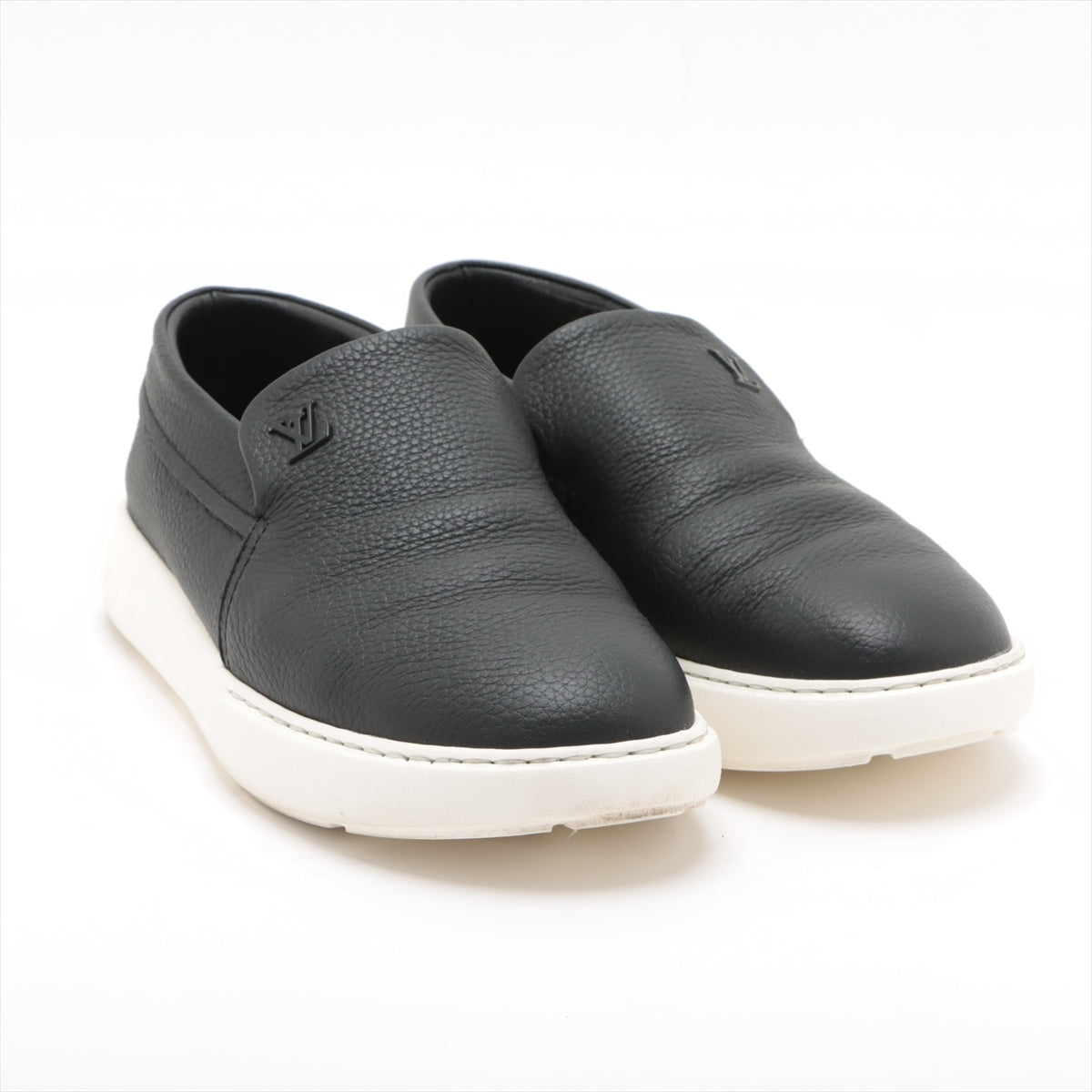 Louis Vuitton Pacific 23 Years 7 1/2  Black DI0283 LV Logo Taiga