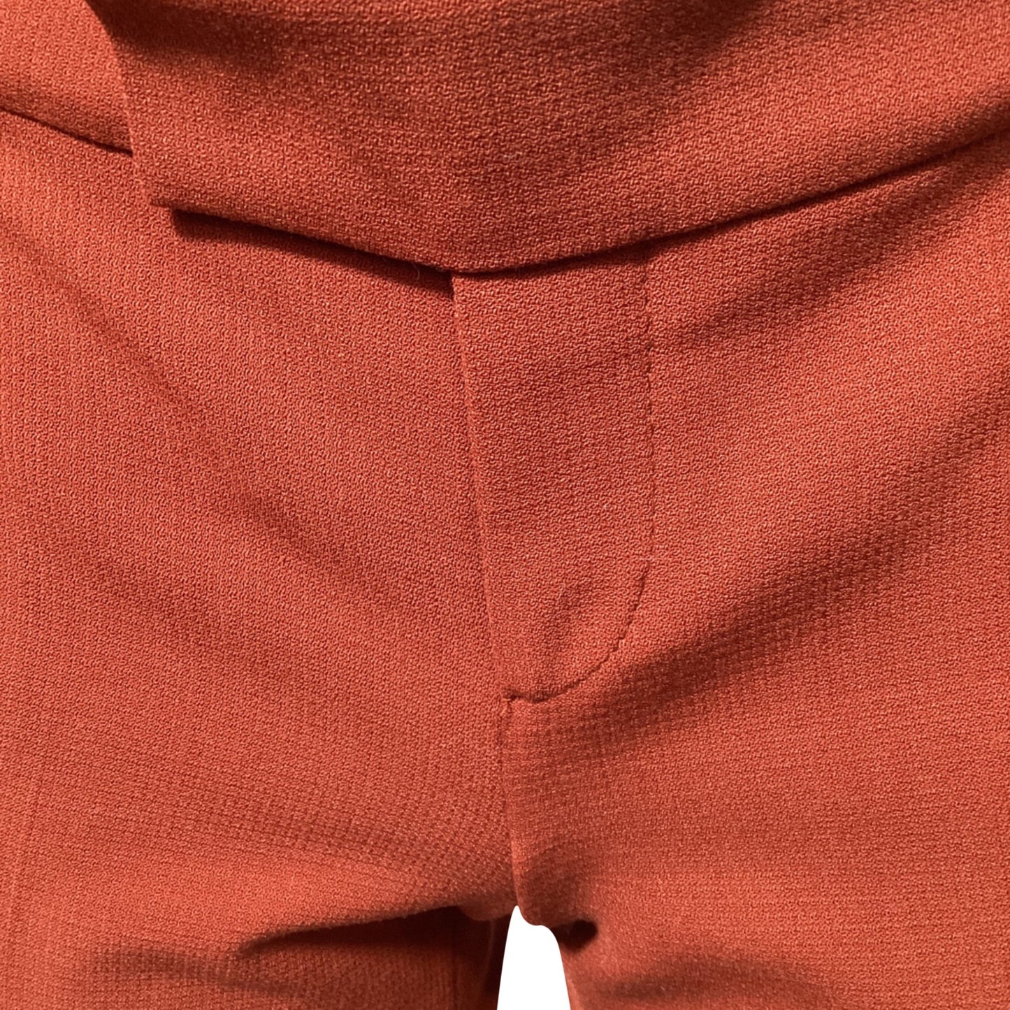 Gucci Flared Leg Trousers in Red Wool