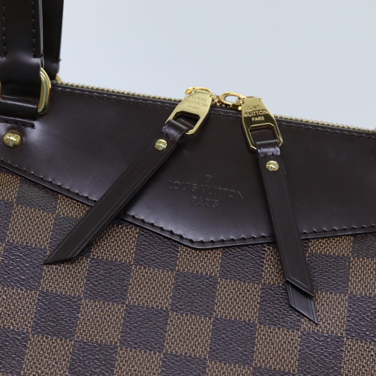 LOUIS VUITTON Damier Ebene Westminster GM Tote Bag N41103 LV 71005