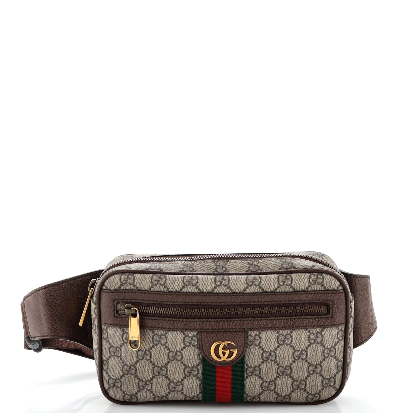 Luxury Gucci Trending 2025 Ophidia Belt Bag GG Coated Canvas Medium